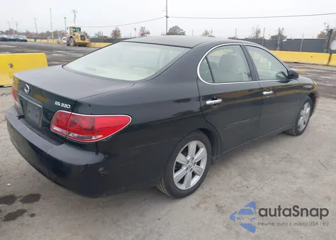 2005 Lexus Es 330 из США, поврежденный, VIN JTHBA30G955111109
